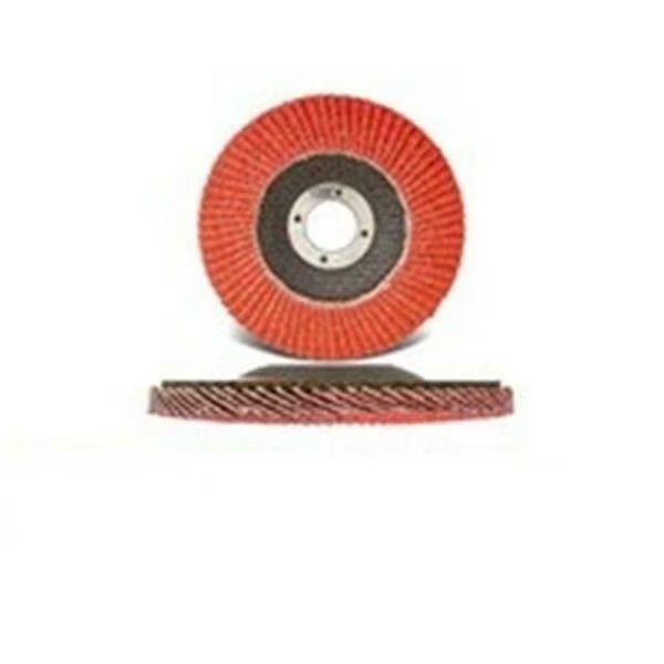 0.5 In. Flap Disc C3 Compact Ceramic 60 Grit 0.875 Arbor, Cgw Abrasives, Mfr#: 421-42404